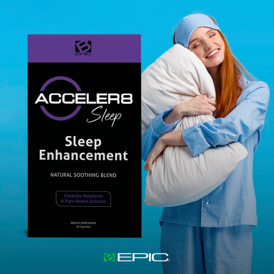 Acceler8 - продукт клітинного харчування, 60 капсул (30 фіолетових+30 білих)