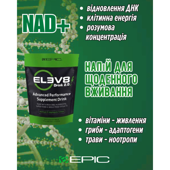 ELEV8 - продукт клітинного харчування, 30 стіків